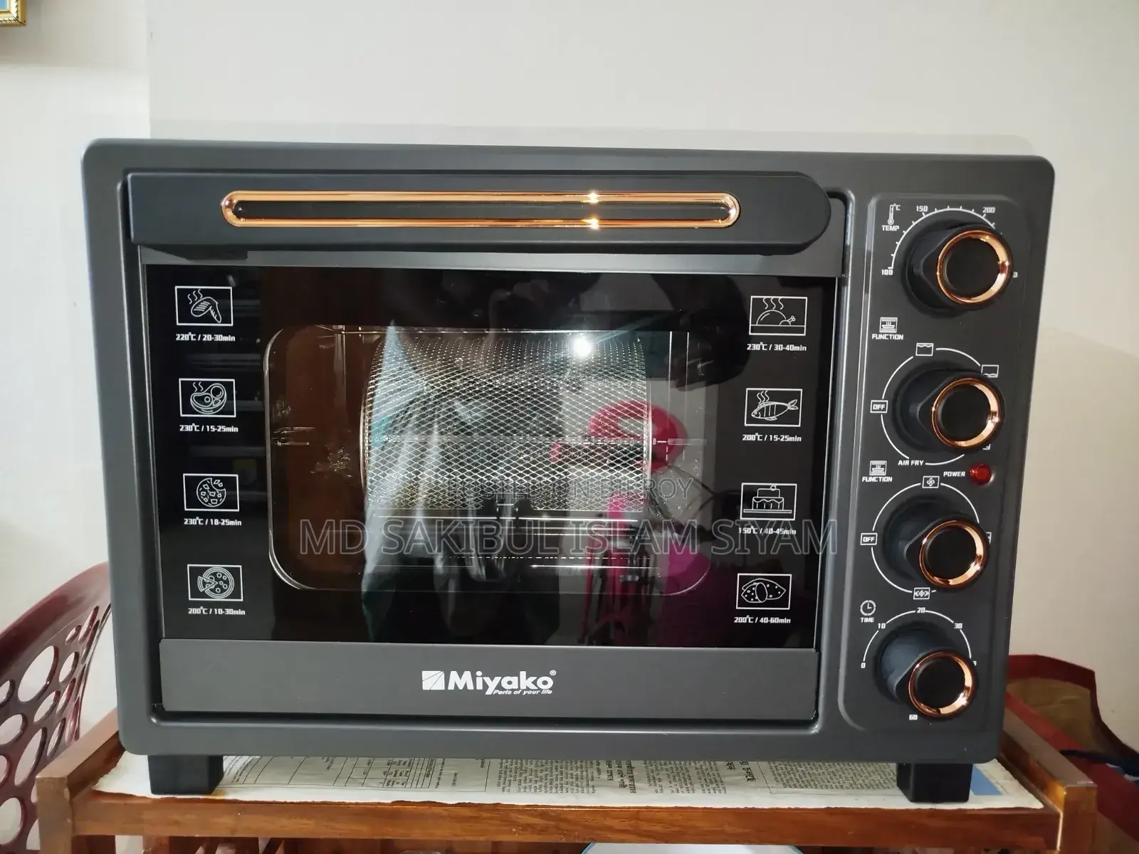 New Oven 45 Liter Inverter and Air Fryer