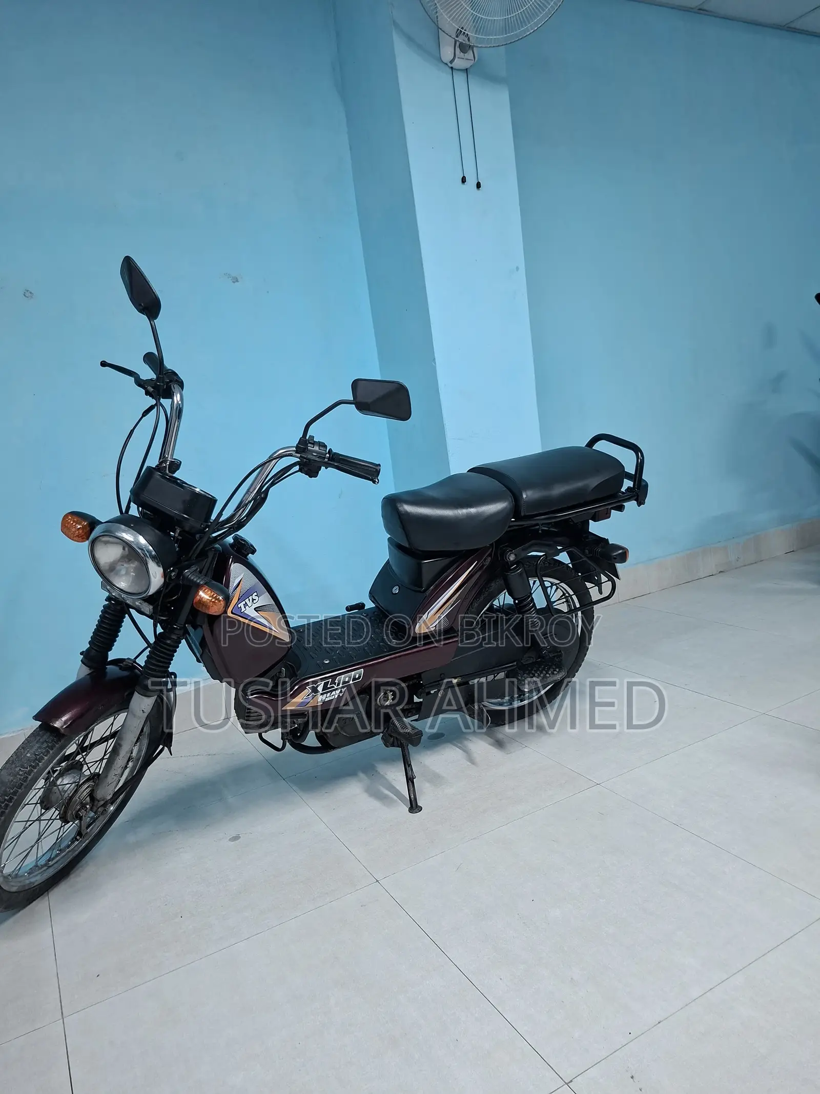 টিভিএস এক্সএল ১০০ ২০২২ কালো