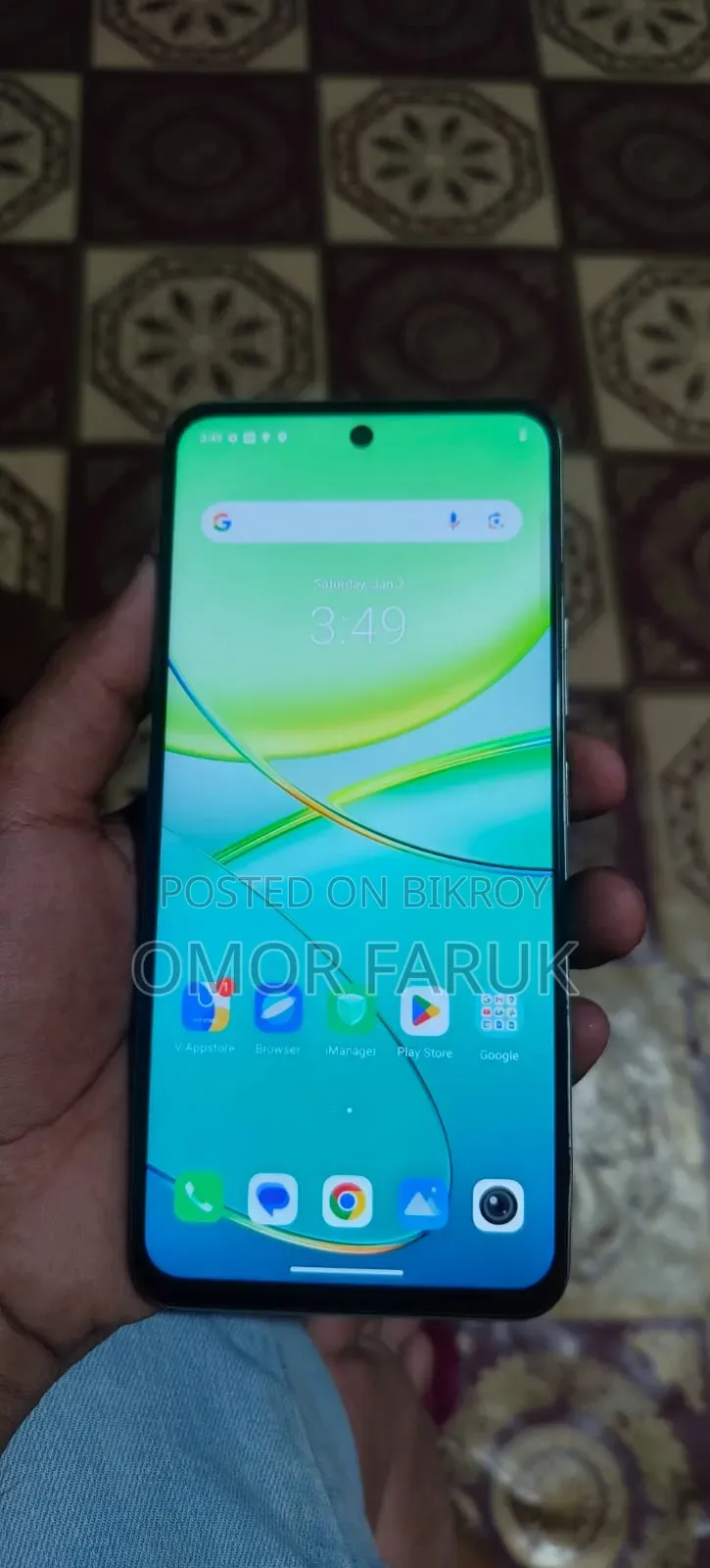 Vivo T3x 128 GB Silver