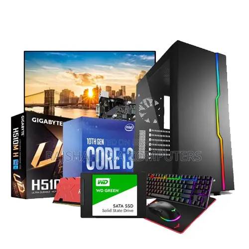 New Desktop Computer 8GB Intel Core I3 SSD 128GB