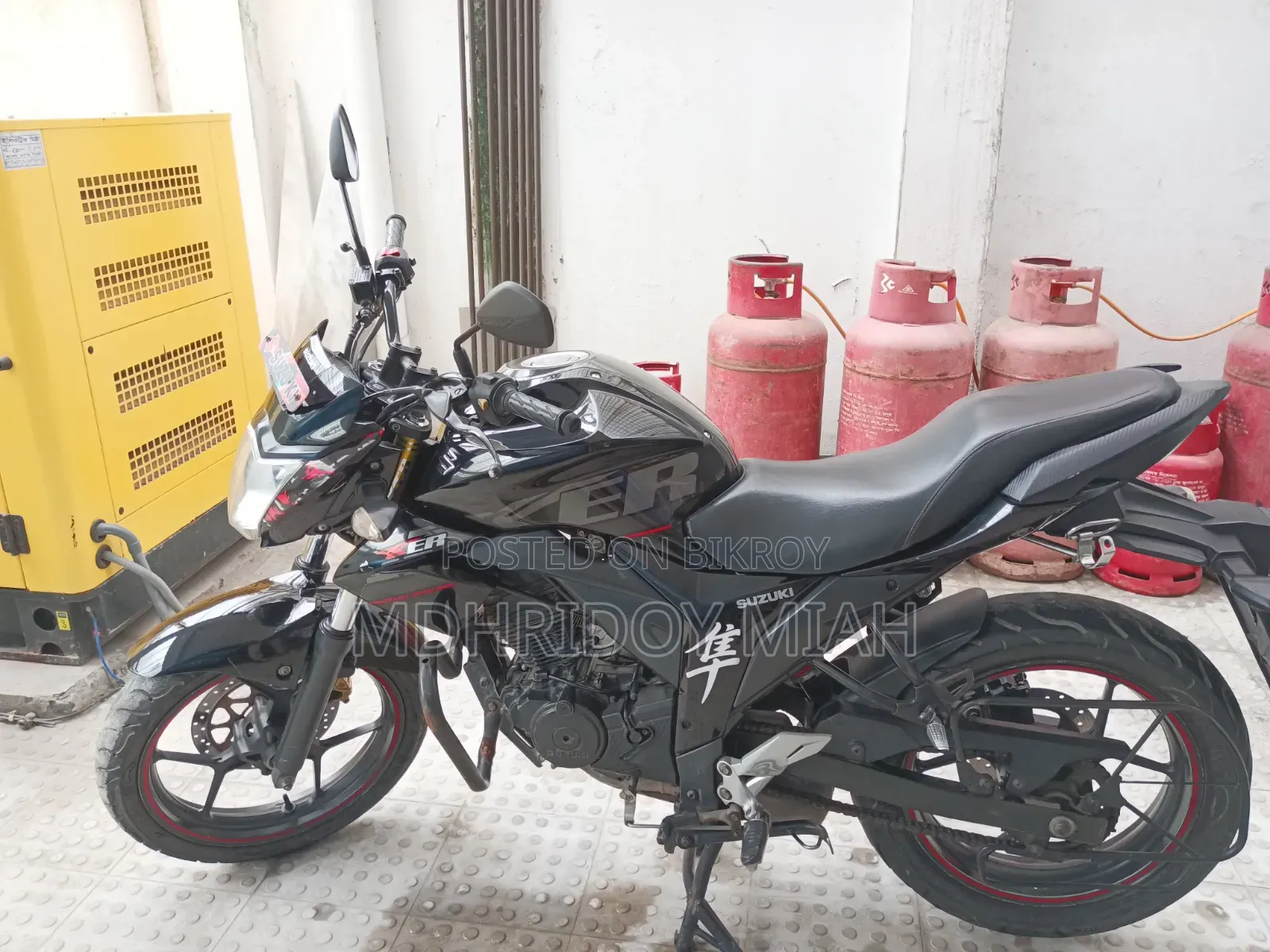 Suzuki Gixxer Monotone 2019 Black