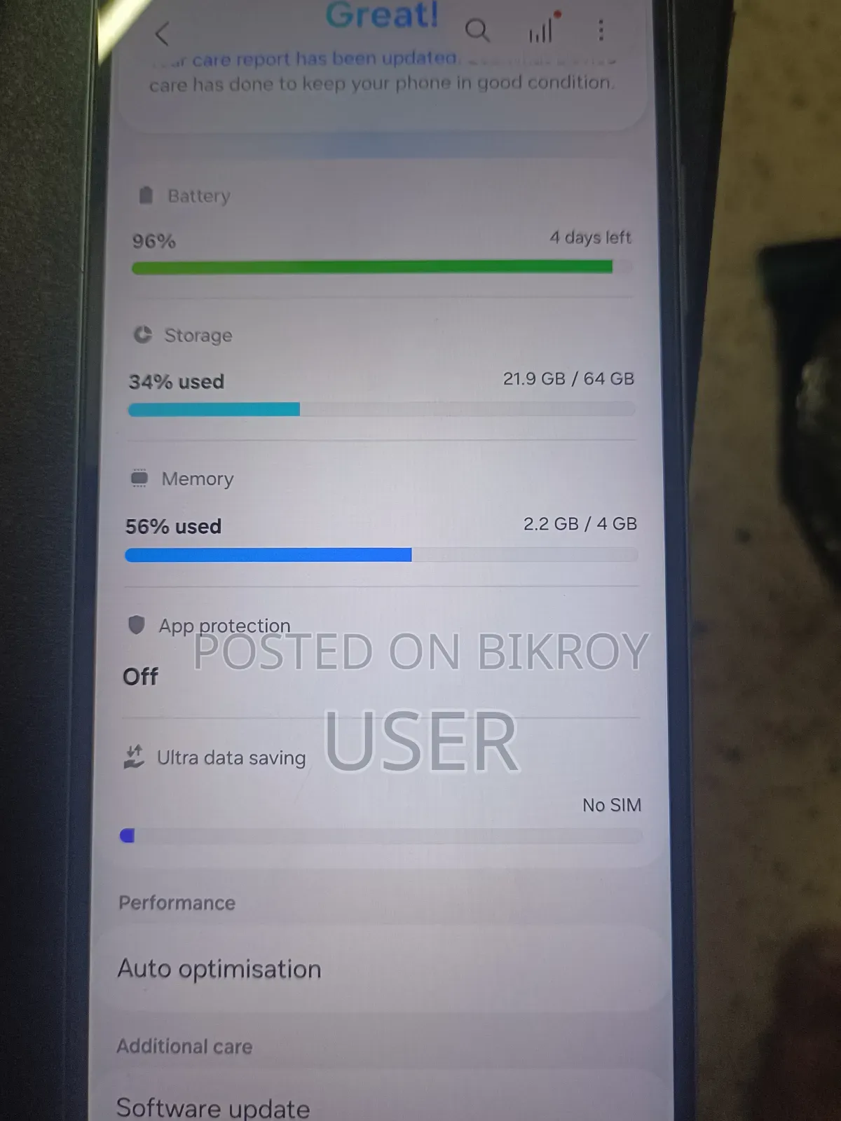 Samsung Galaxy M13 64 GB Gray