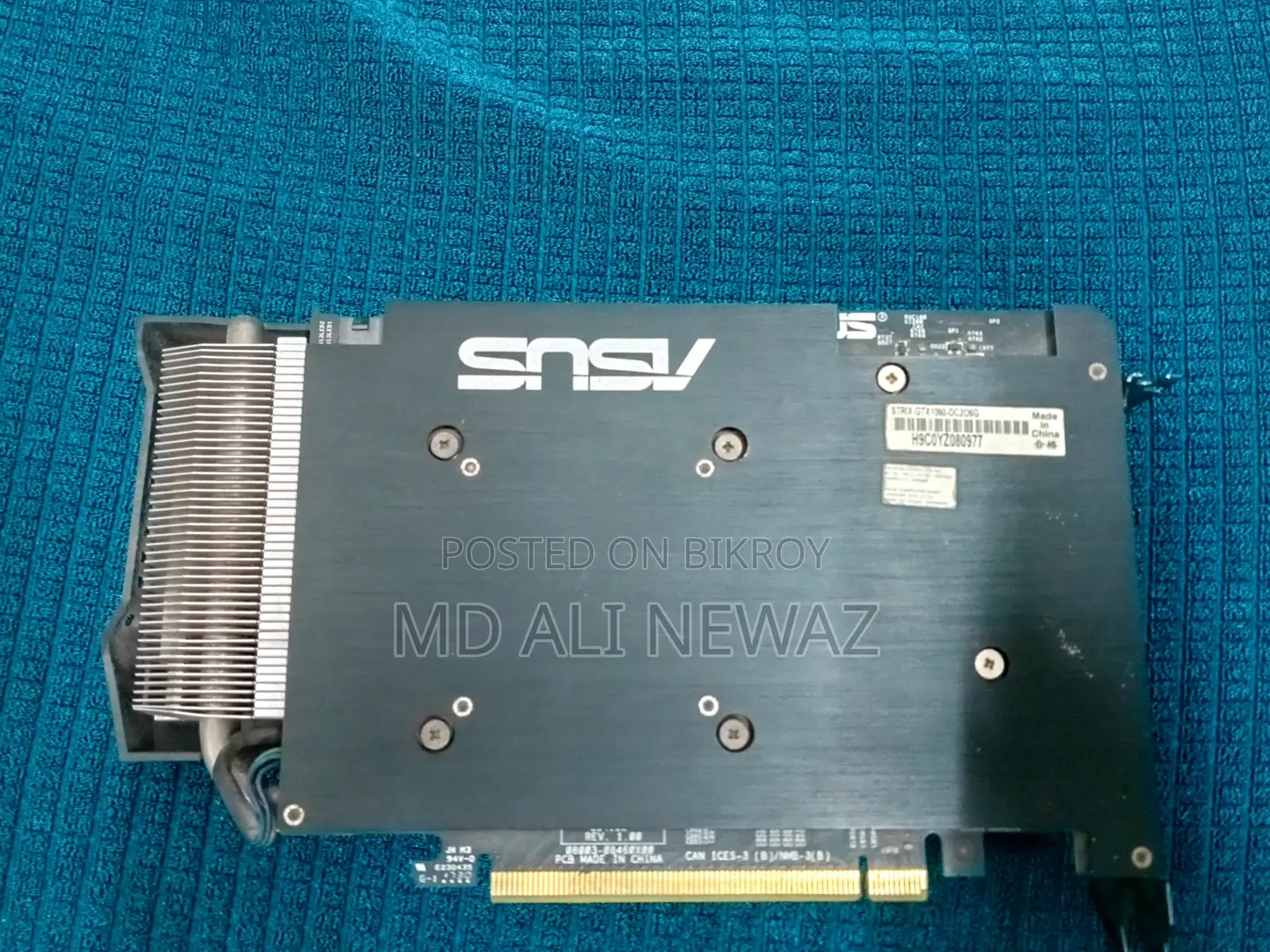 Asus Rog Strix Geforce GTX 1060