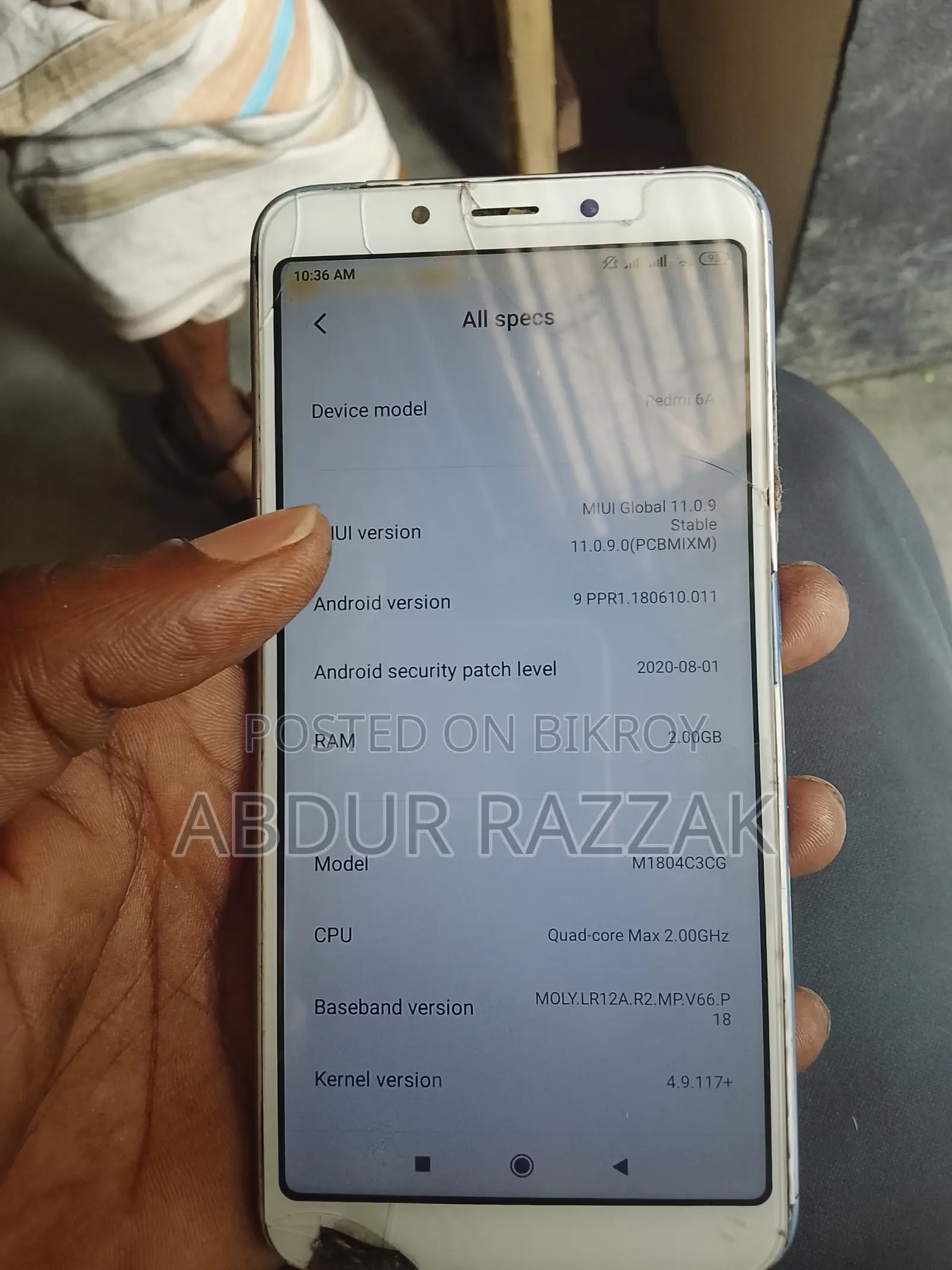 Xiaomi Redmi 6A 16 GB Red