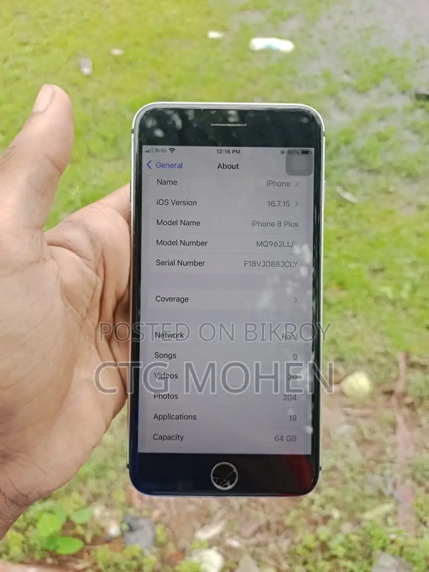 Apple iPhone 8 Plus 64 GB Black