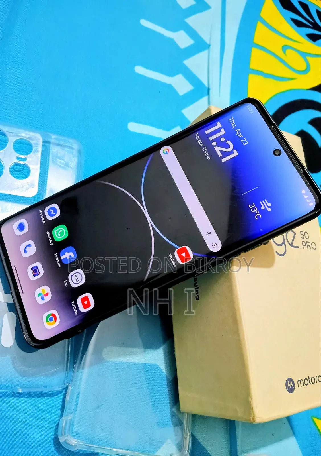 Motorola Edge 50 Pro 256 GB Blue