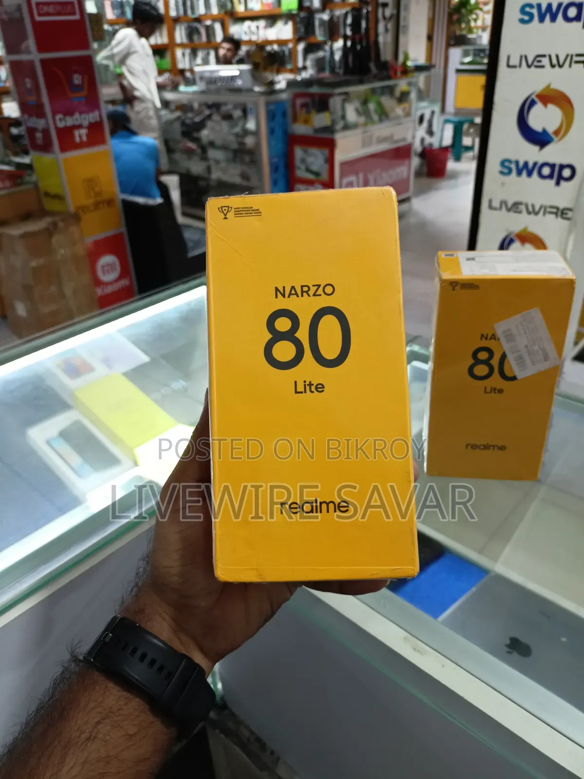 New Realme Narzo 128 GB Gold