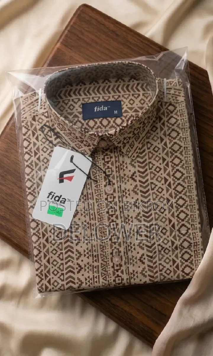 Half Sleeve Cotton Shirt for Men's