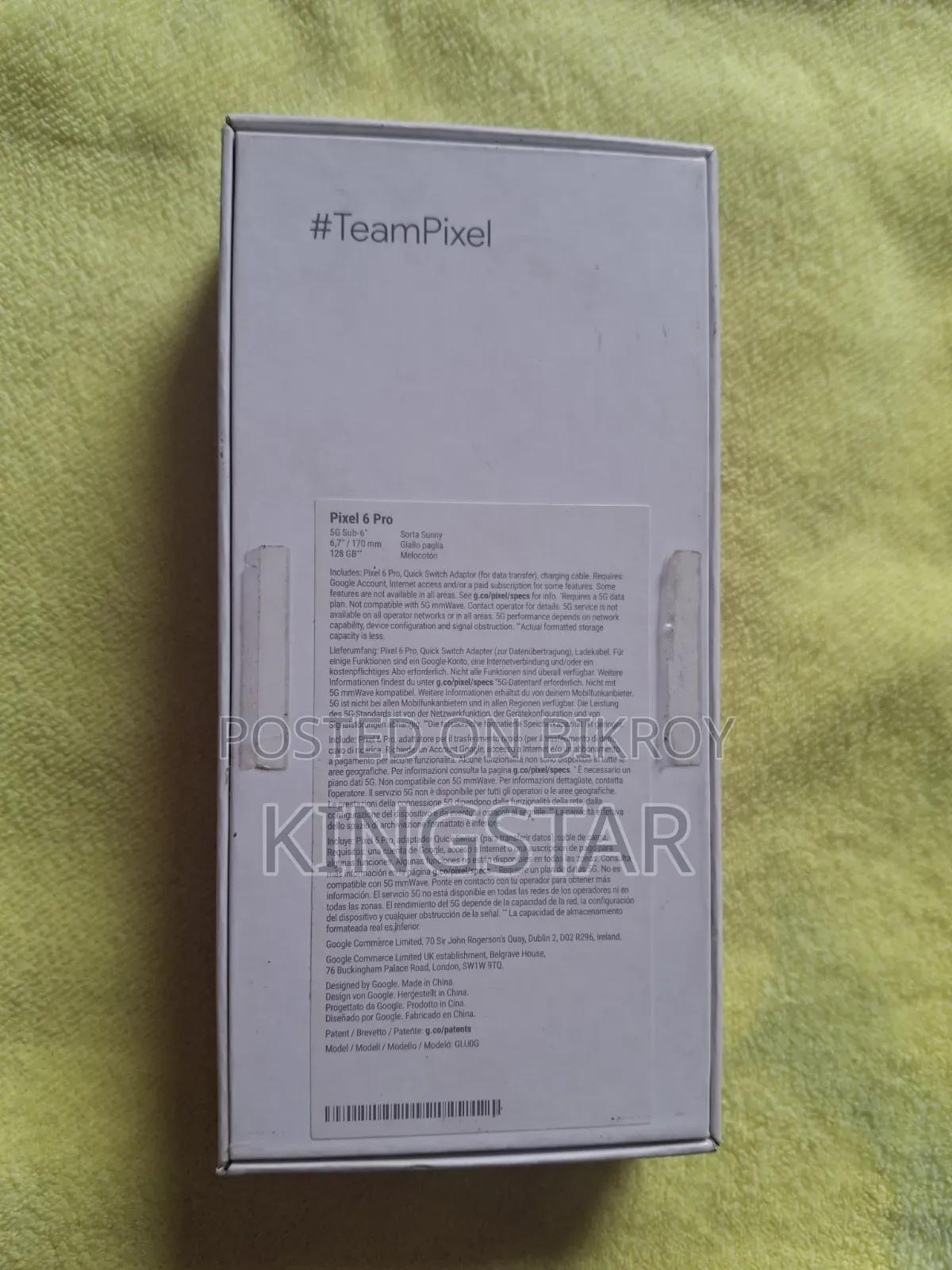 Google Pixel 6 Pro 128 GB Rose Gold