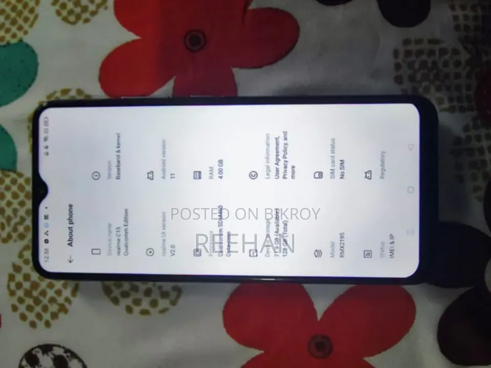 Realme C15 Qualcomm Edition 128 GB Silver