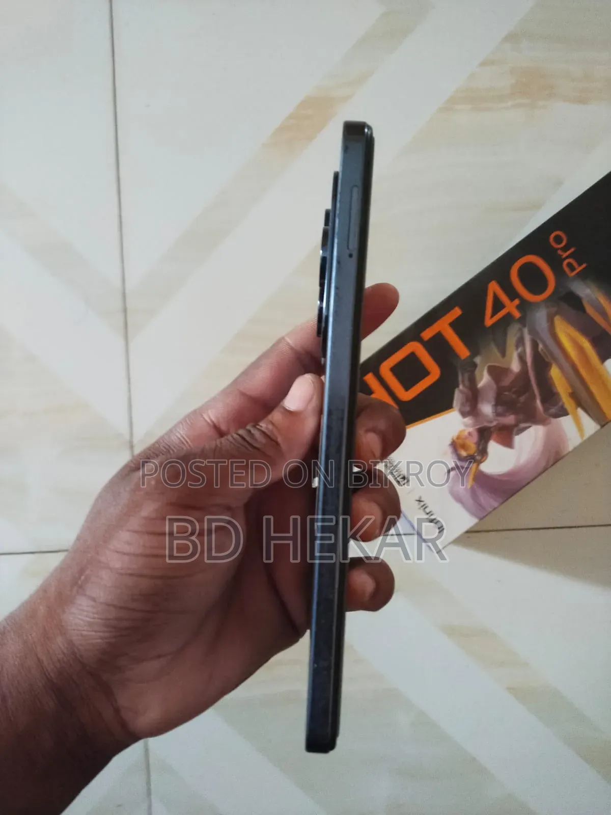 Infinix Hot 40 Pro 128 GB Black