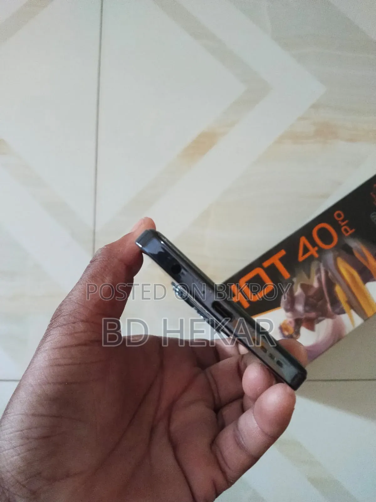 Infinix Hot 40 Pro 128 GB Black