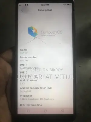 Vivo Y71 16 GB Black