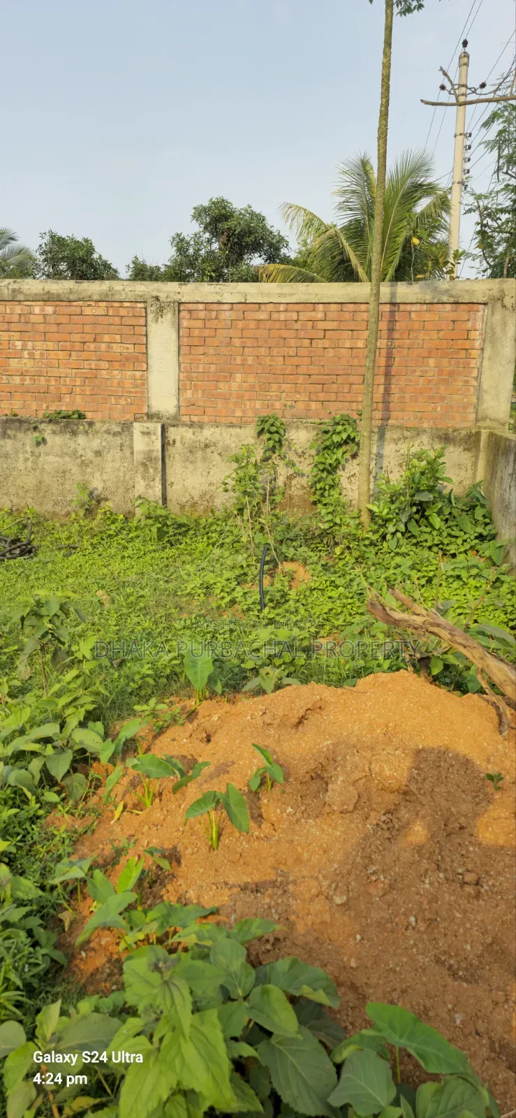 Purbachal Sector-11, South-facing 5 Katha Plot for Sale