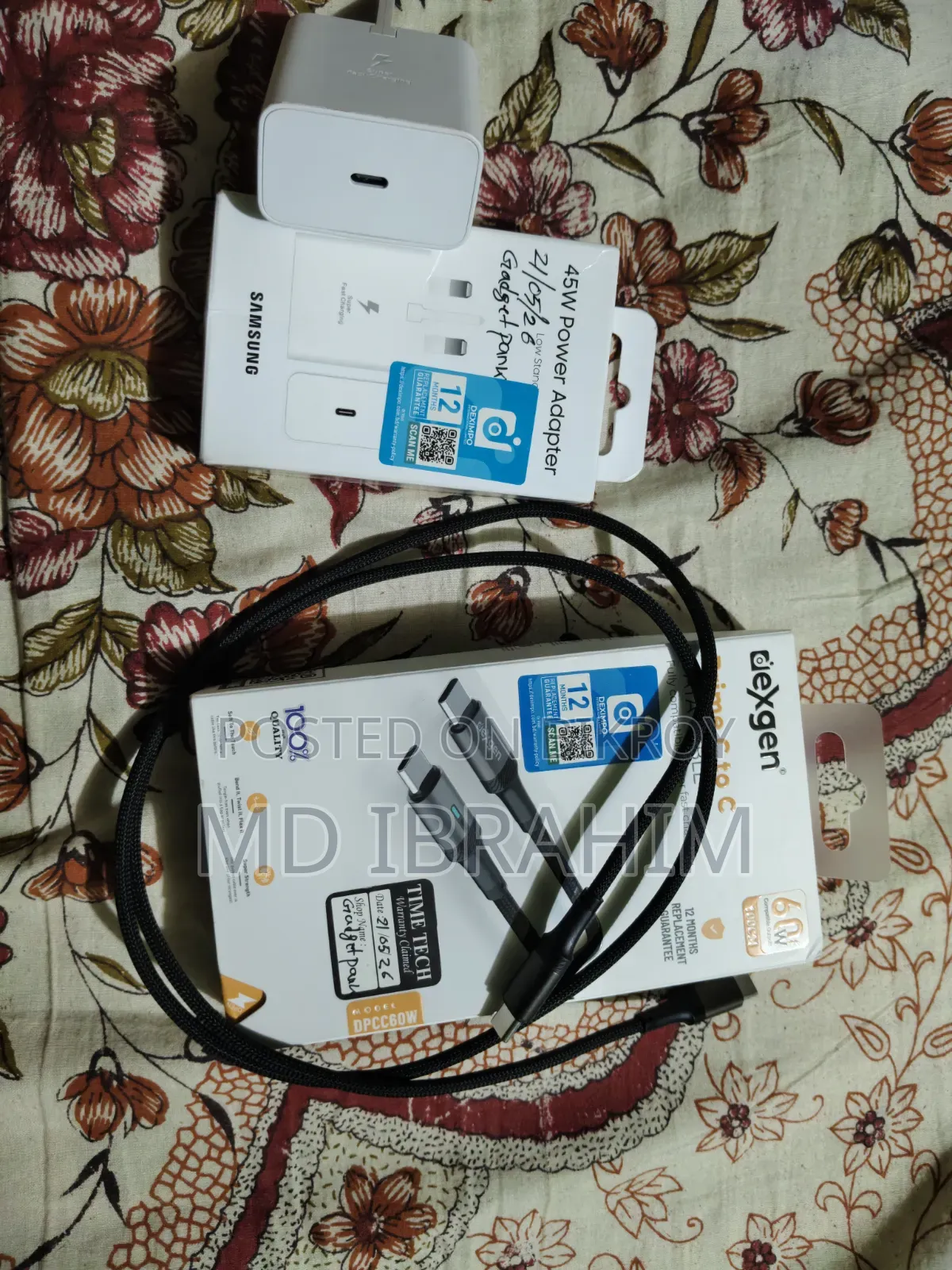 Samsung S Series Charger and Cable