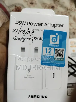 Samsung S Series Charger and Cable