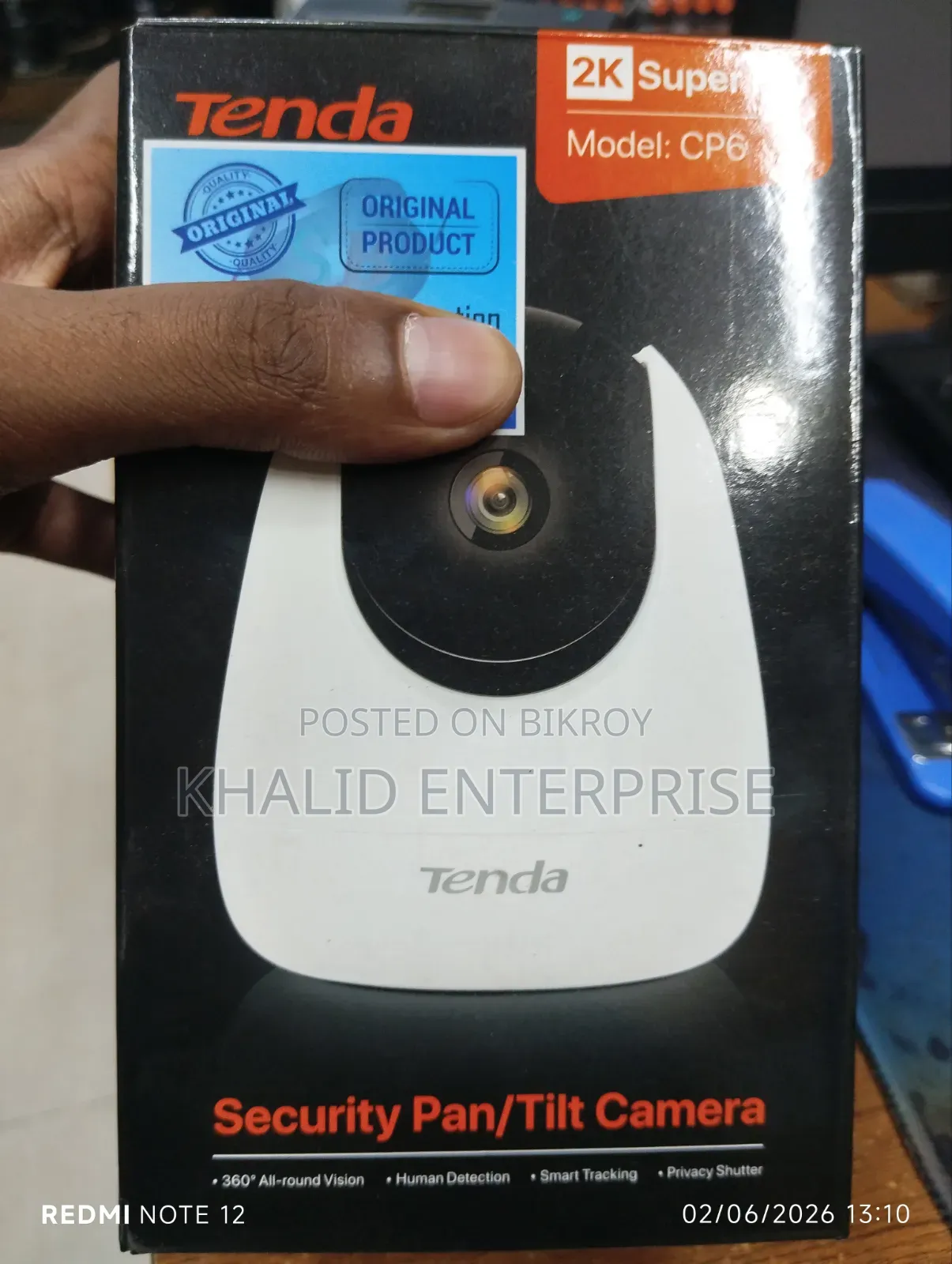 Tenda Cp6 Security Camera