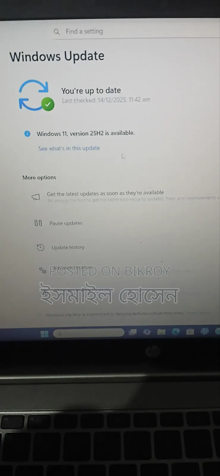 Laptop HP 4GB AMD Ryzen 5 SSD 256GB