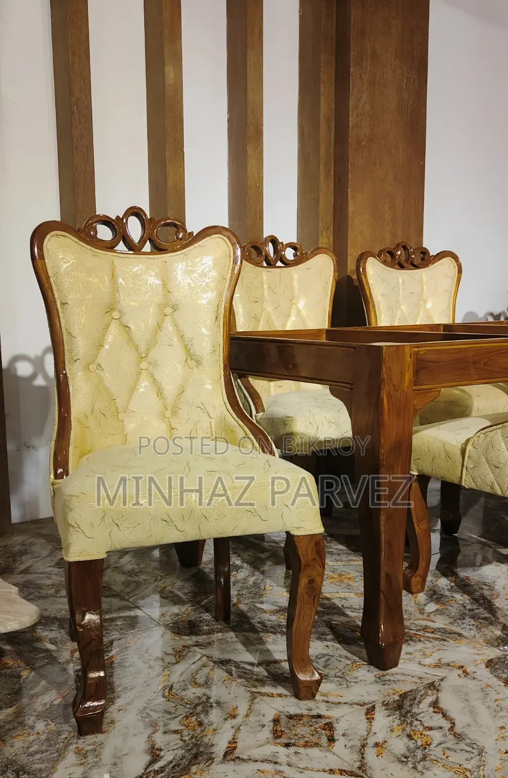 Marble Top Dining Set