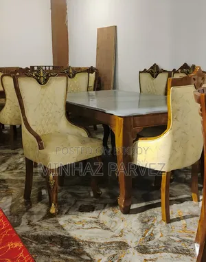 Marble Top Dining Set