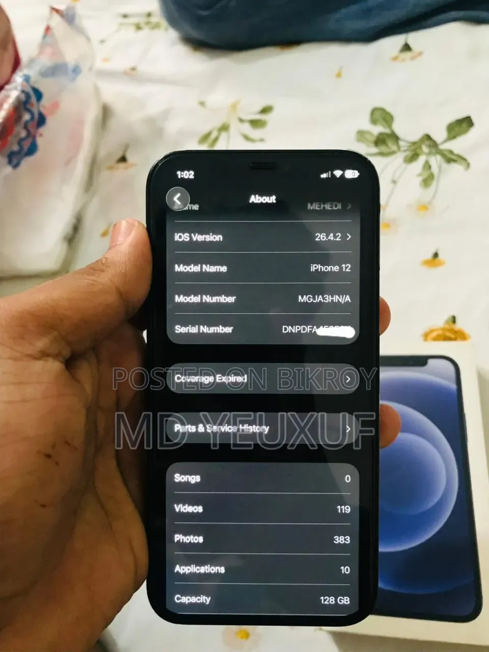 Apple iPhone 12 128 GB Black