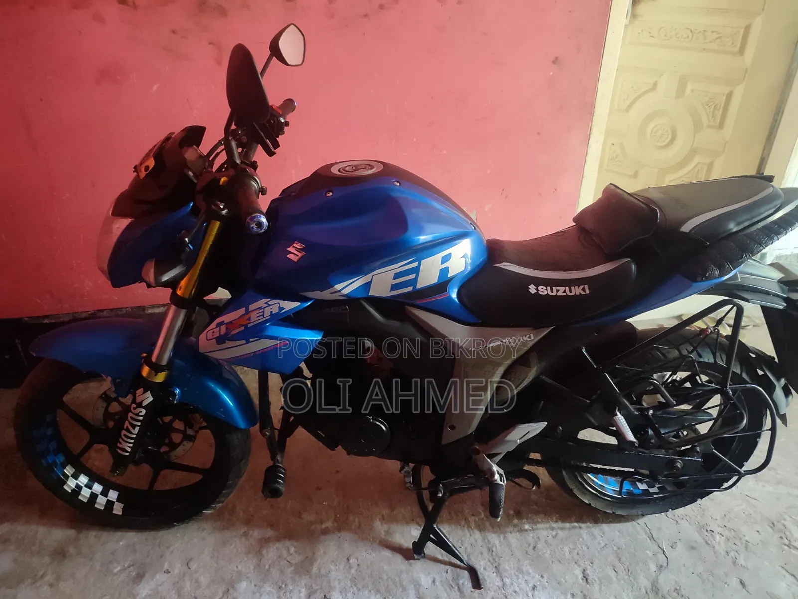 Suzuki Gixxer Monotone 2017 Blue