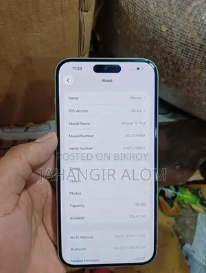 Apple iPhone 15 Plus 128 GB Blue