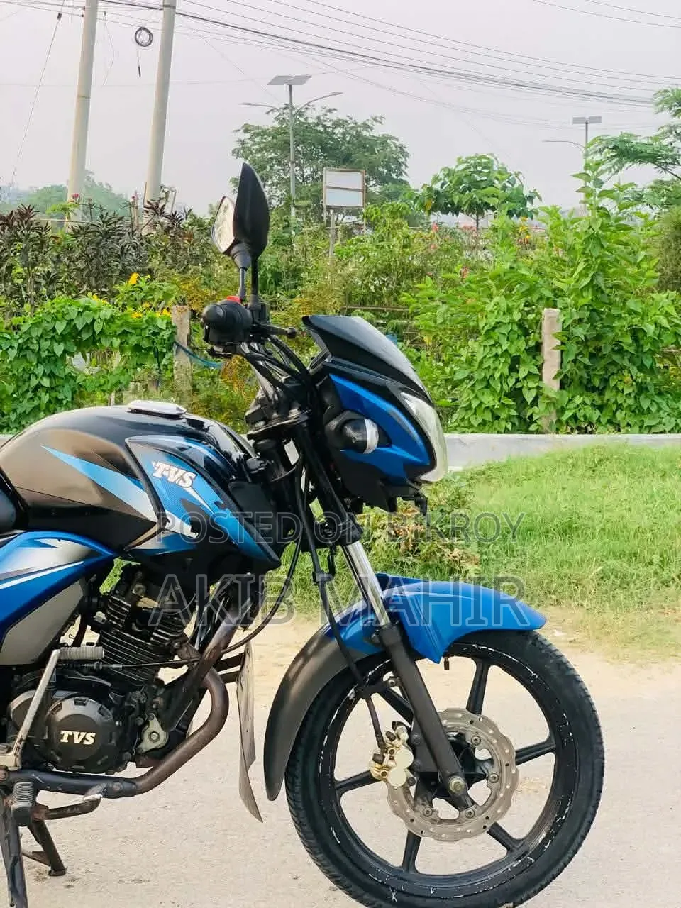 TVS Stryker 125 2018 Blue