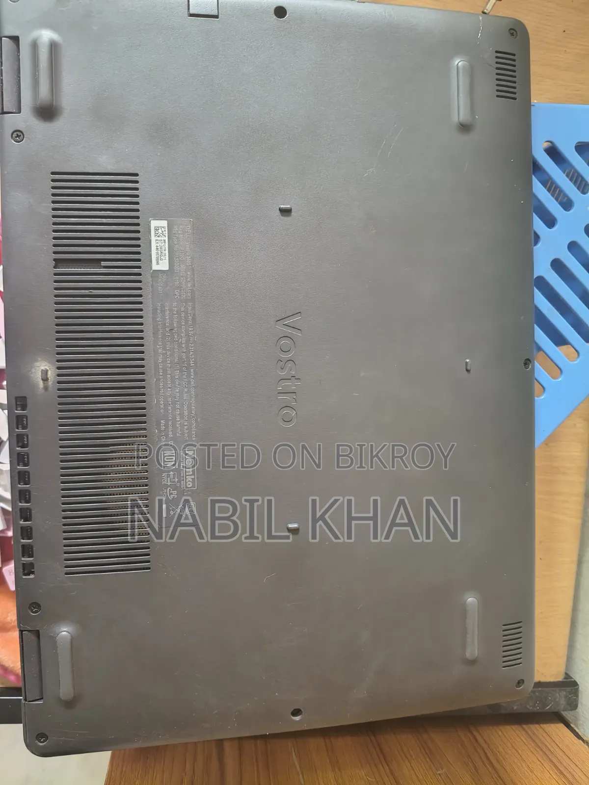 Laptop Dell 8GB AMD Ryzen 3 HDD+SSD 1TB
