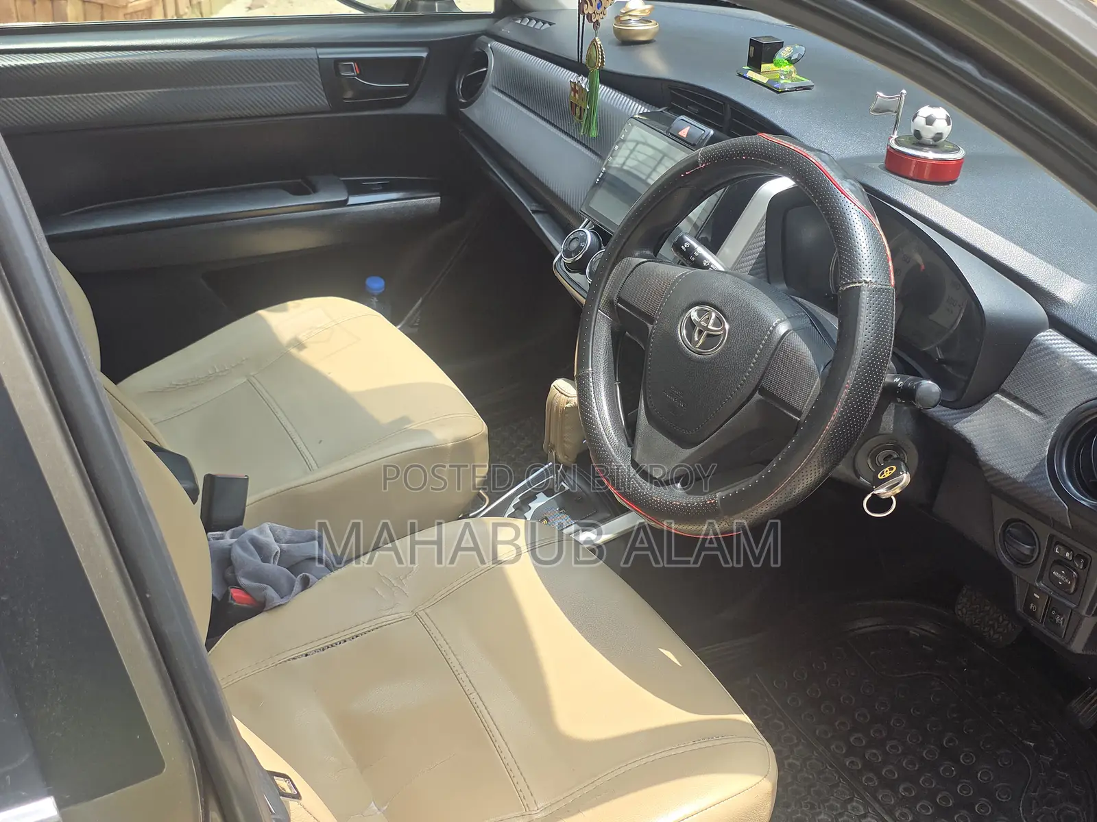 Toyota Axio 2013 Brown