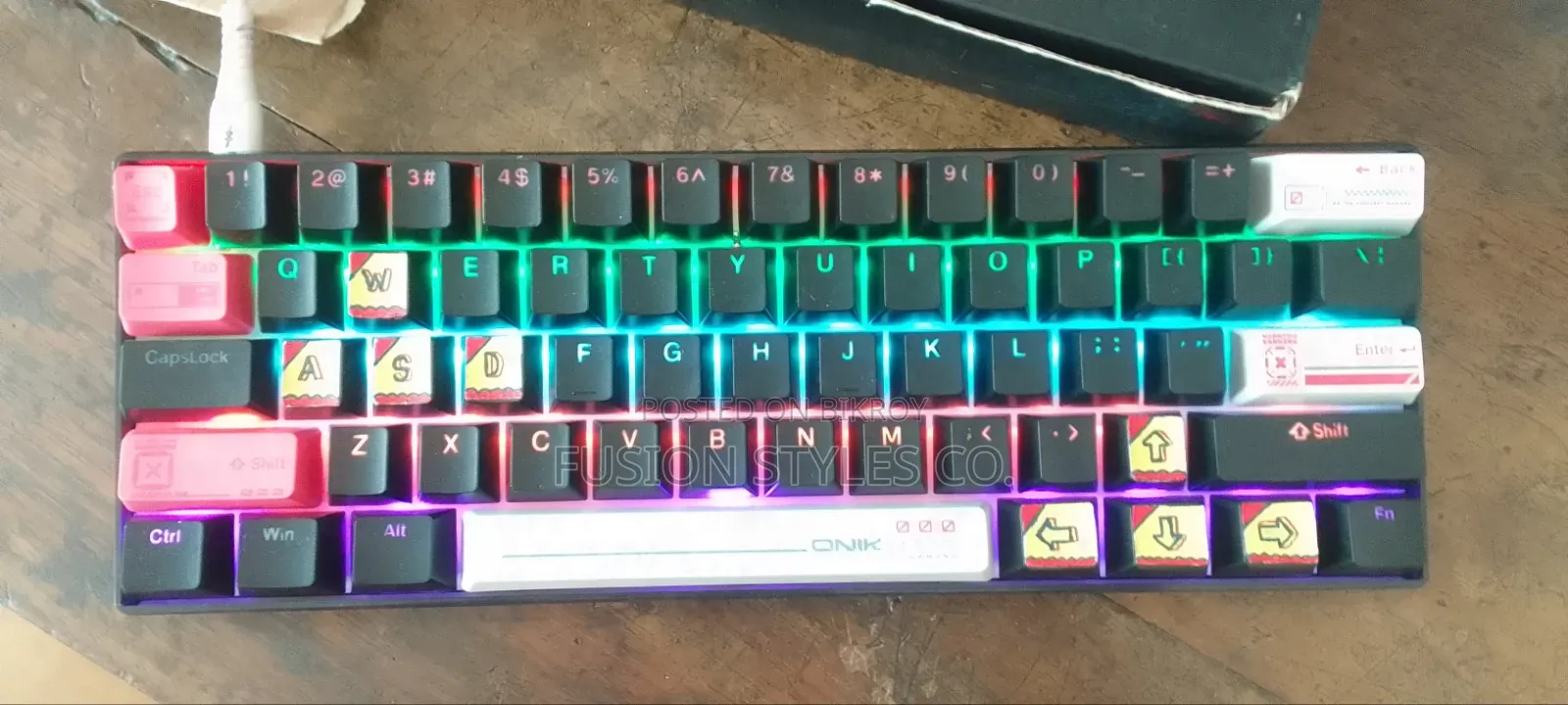 Onikuma G55 RGB Mechanical Gaming Keyboard (Brand New)
