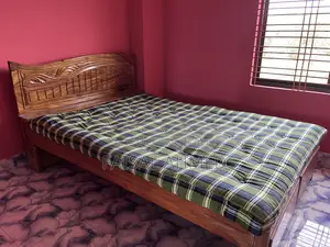 Wooden Bed 5/7 feet