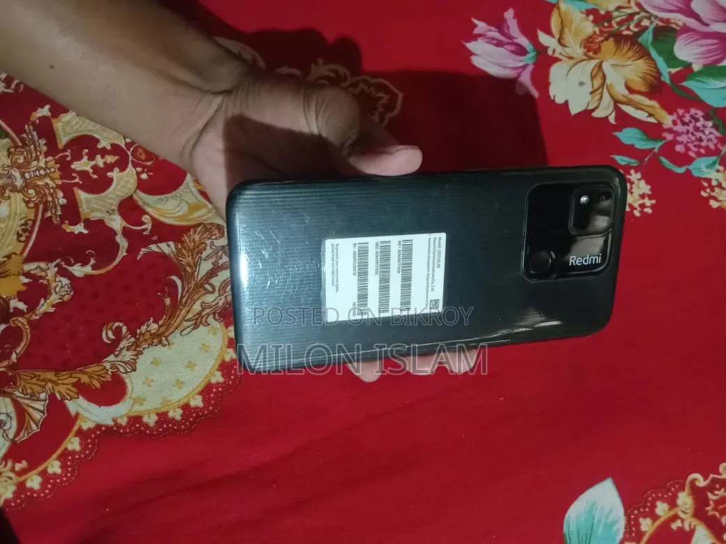 শাওমি রেডমি ১০এ ৬৪ জিবি কালো