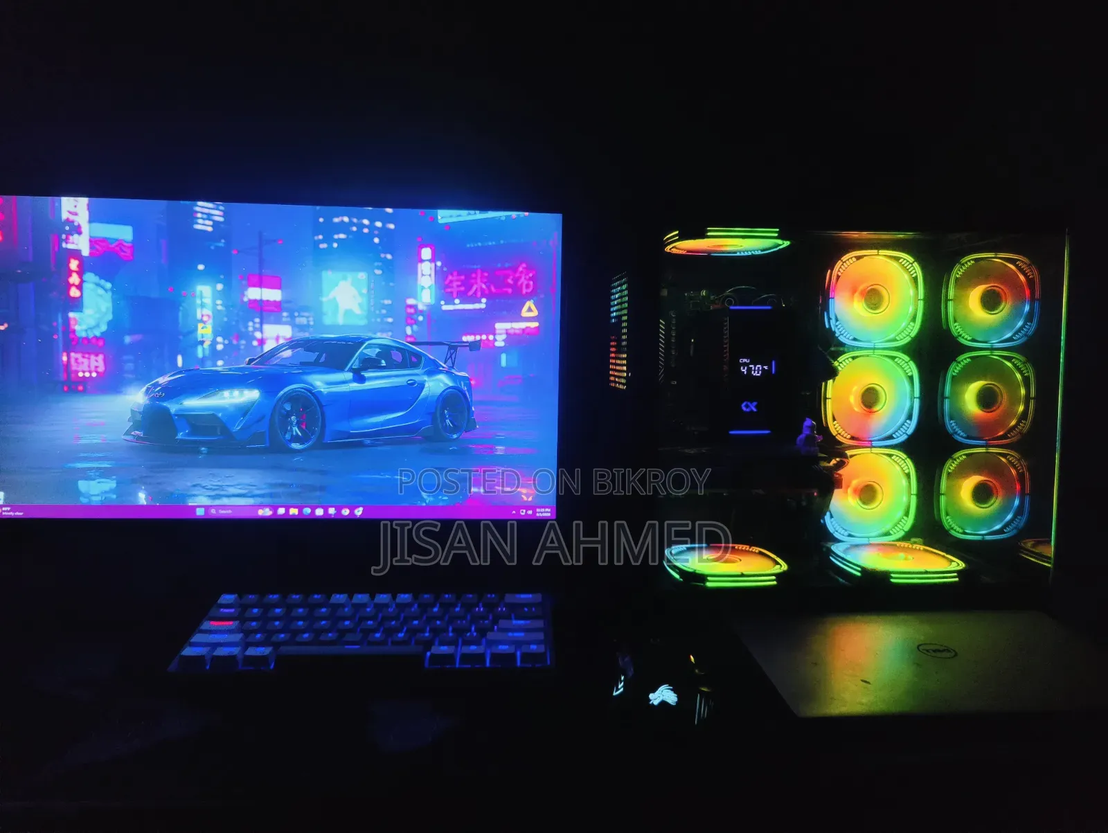 Desktop Computer MSI Model 32GB AMD Ryzen 7 SSD 1T