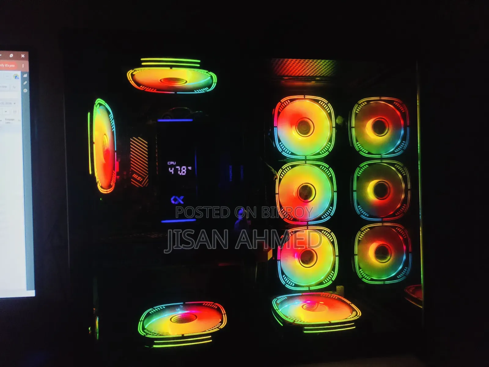 Desktop Computer MSI Model 32GB AMD Ryzen 7 SSD 1T