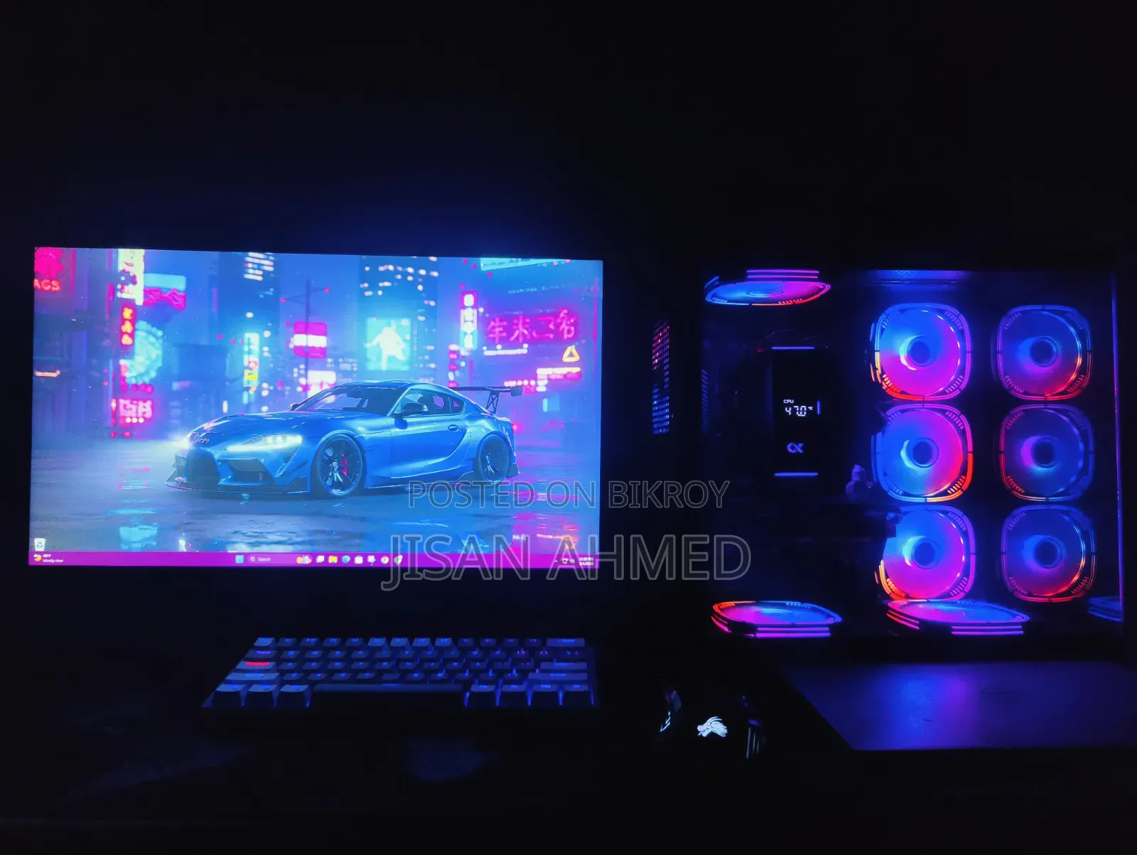 Desktop Computer MSI Model 32GB AMD Ryzen 7 SSD 1T
