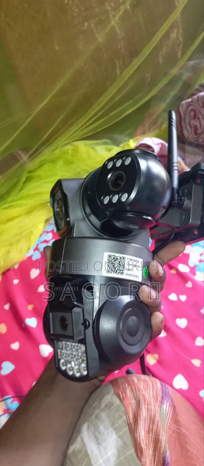 V380 Smart IP Three Lens Camera, Full Fresh