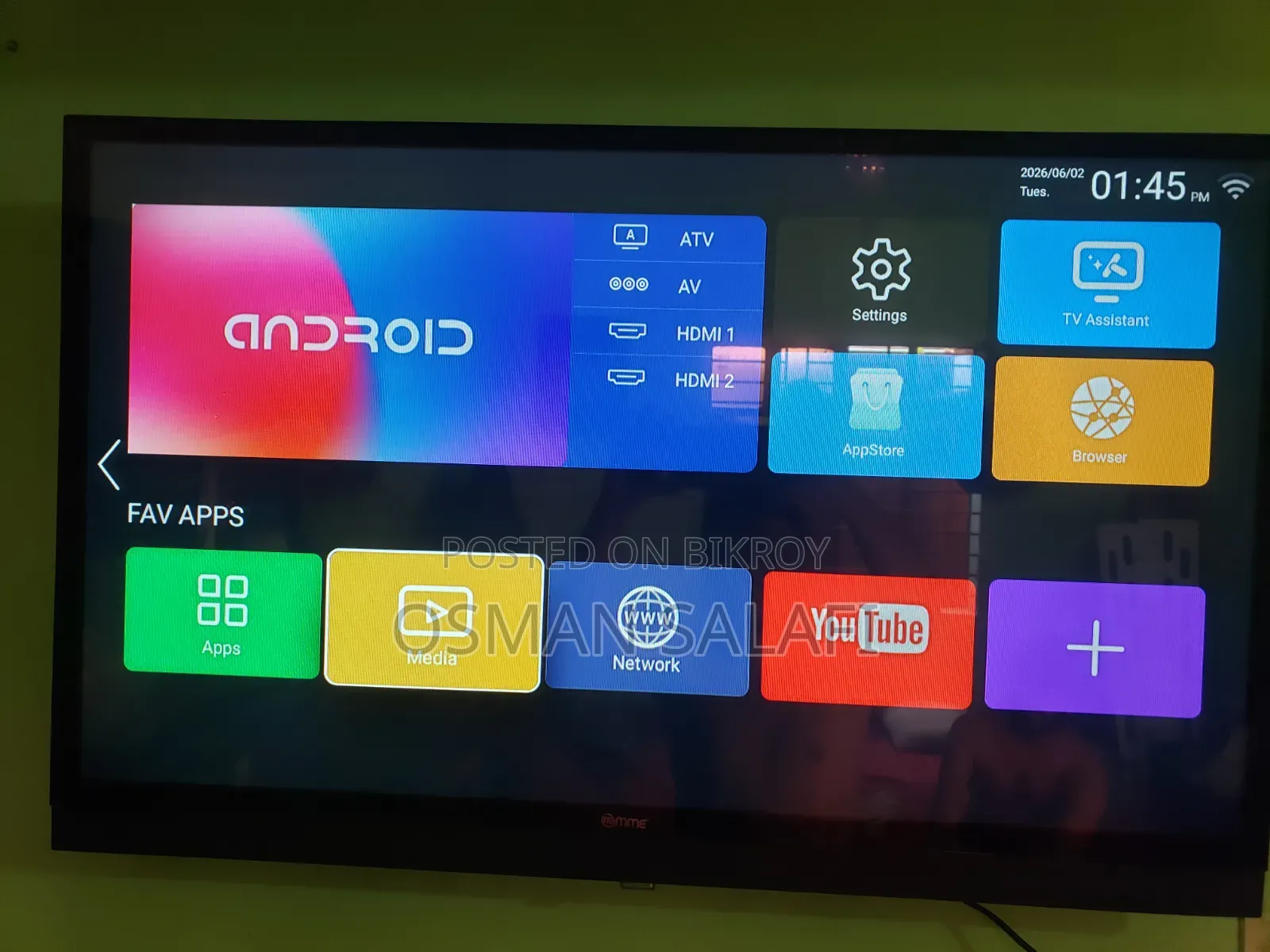 Smart Tv 32" Android Version 14