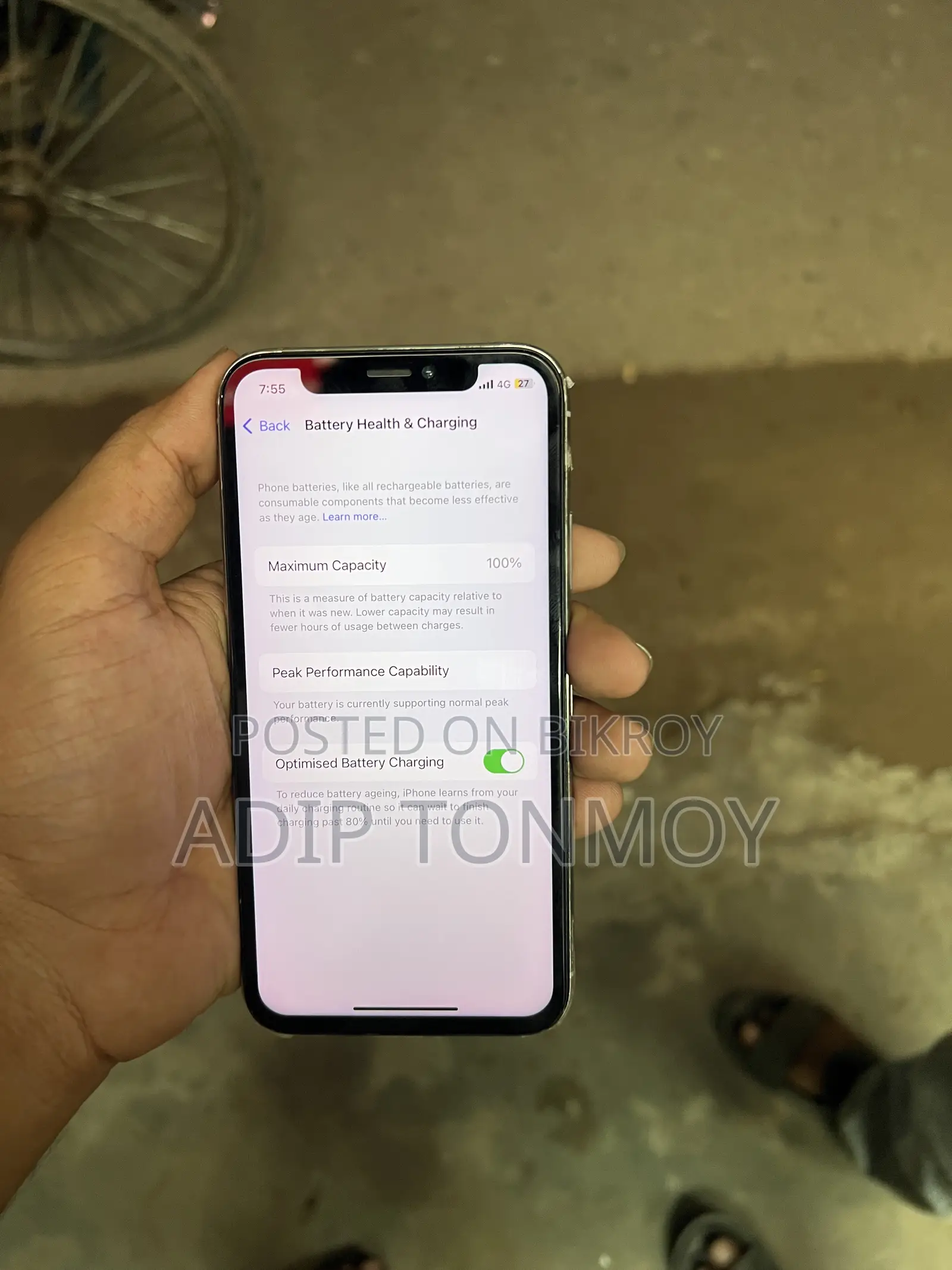 Apple iPhone X 256 GB Silver