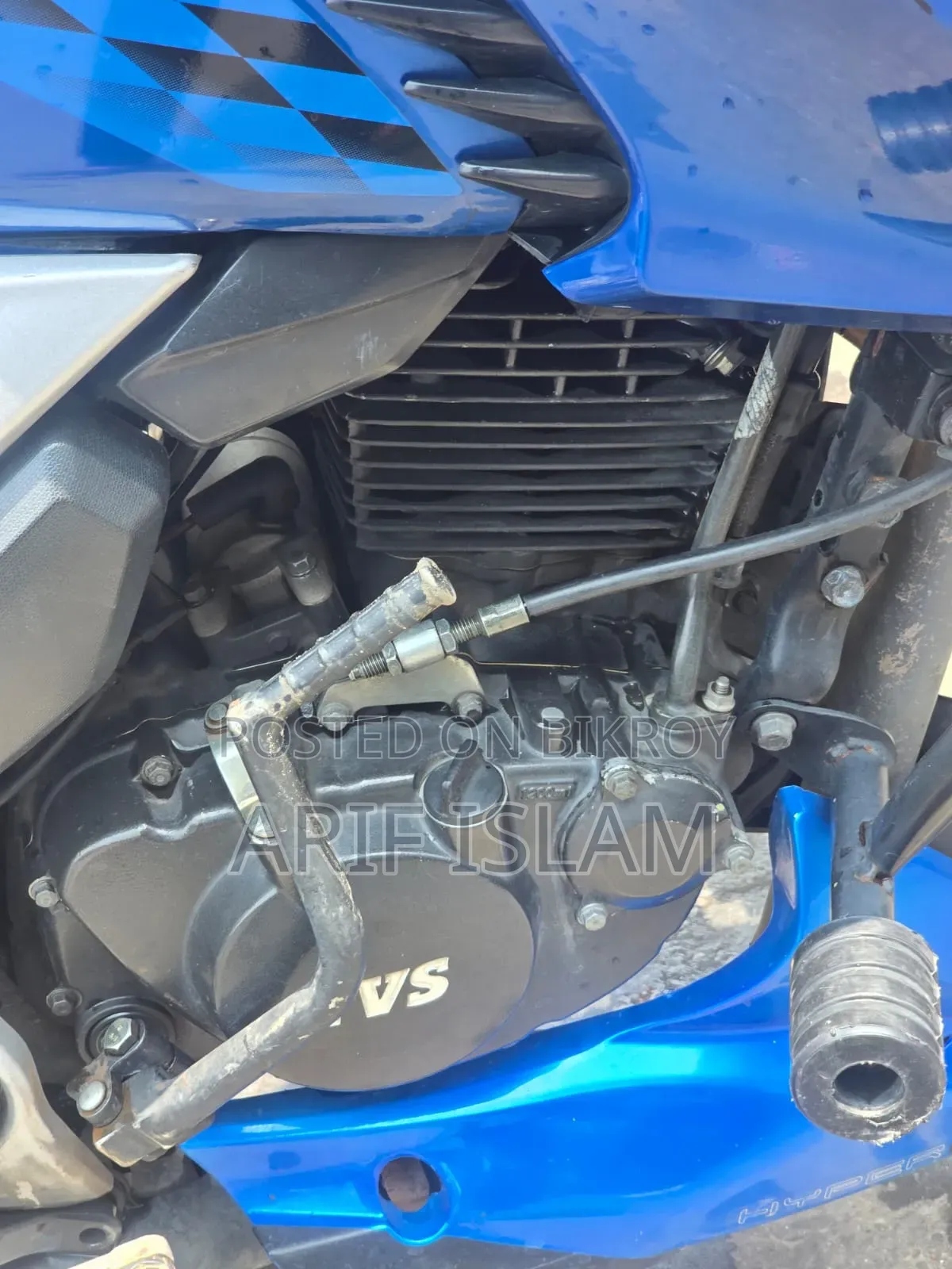 TVS Apache RTR 160 4V 2020 Blue