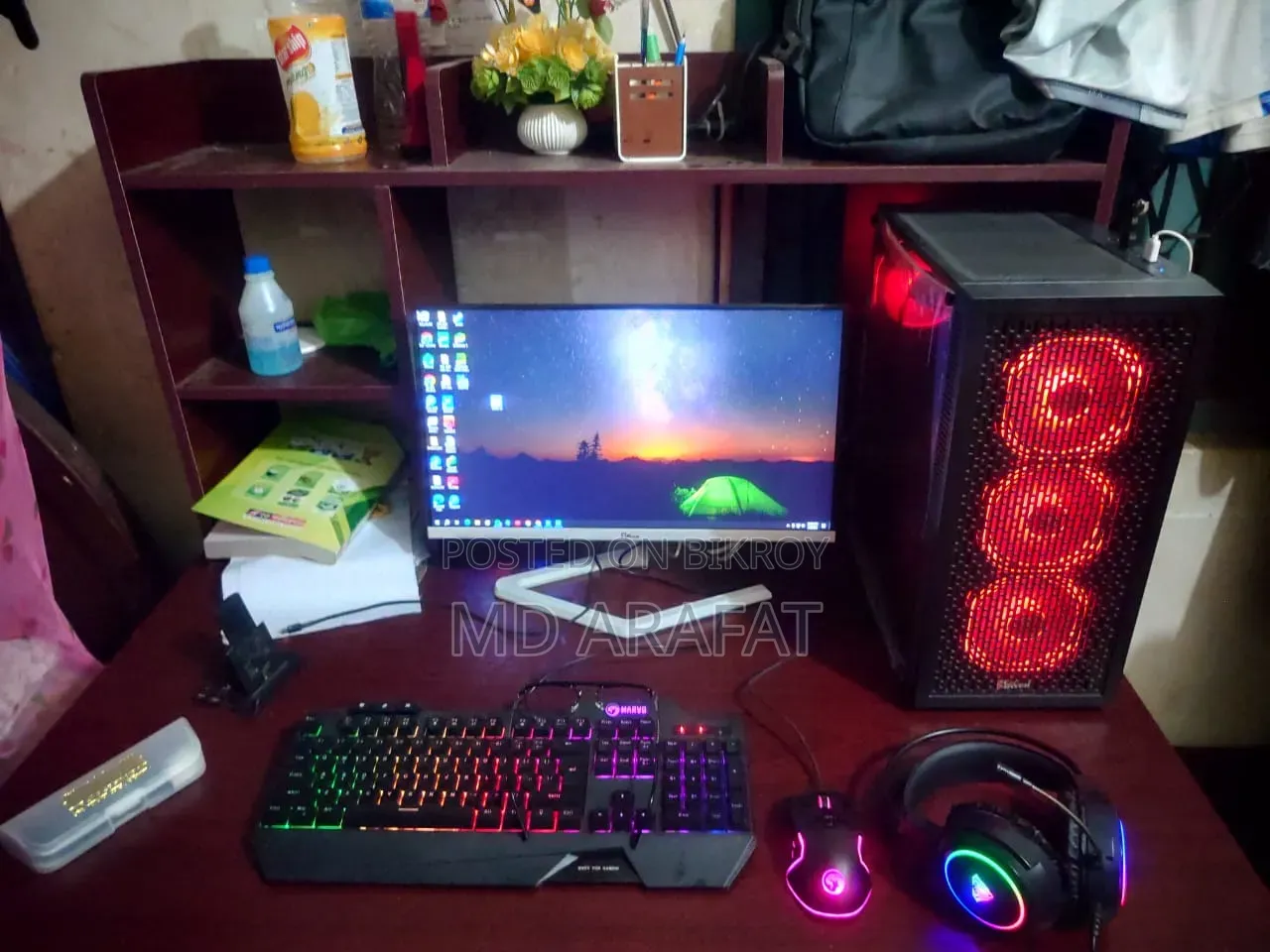 New Desktop Computer Razer MAINGEAR R1 8GB AMD Ryzen 7 SSD 512GB