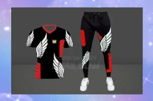 Men's Mesh T-Shirt and Full Pant Set