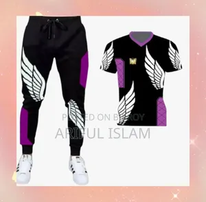 Men's Mesh T-Shirt and Full Pant Set