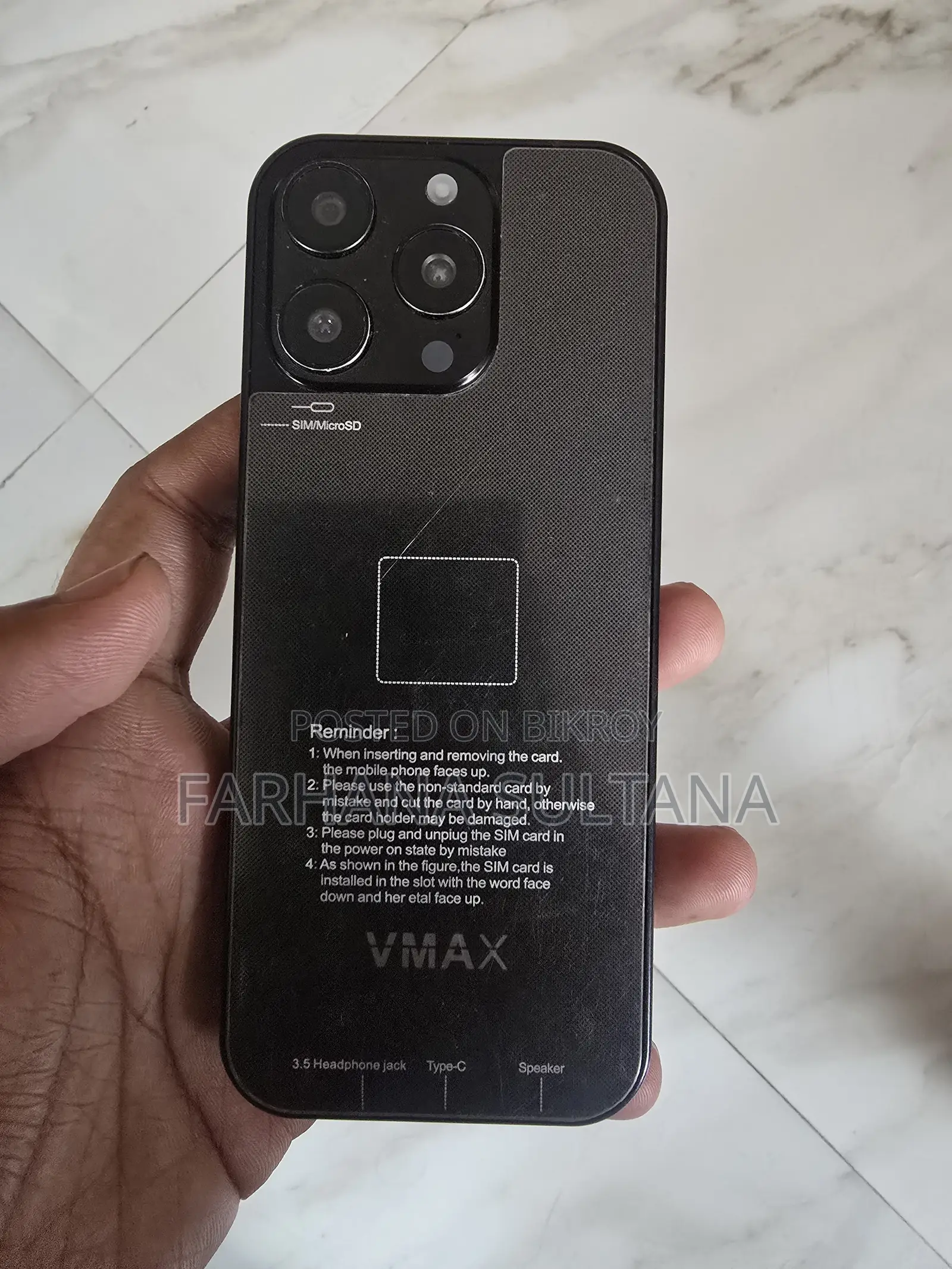Mobile Phone 64 GB Black