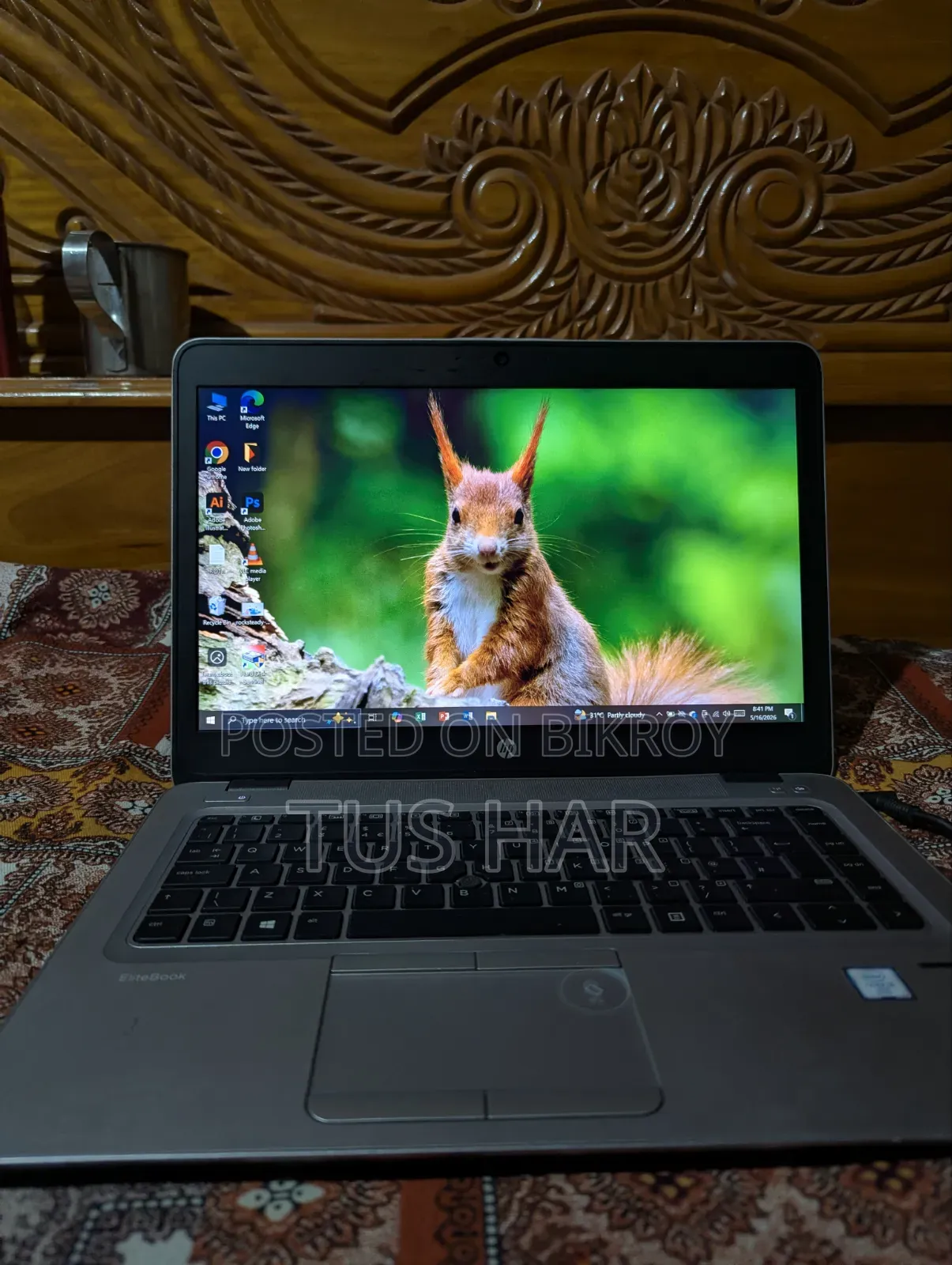 Laptop HP EliteBook 840 G3 8GB Intel Core I5 SSD 256GB