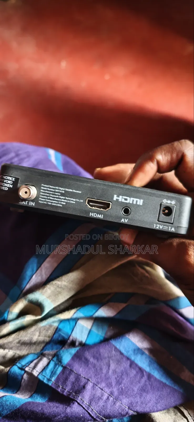 Akash setup box with full setup for sale