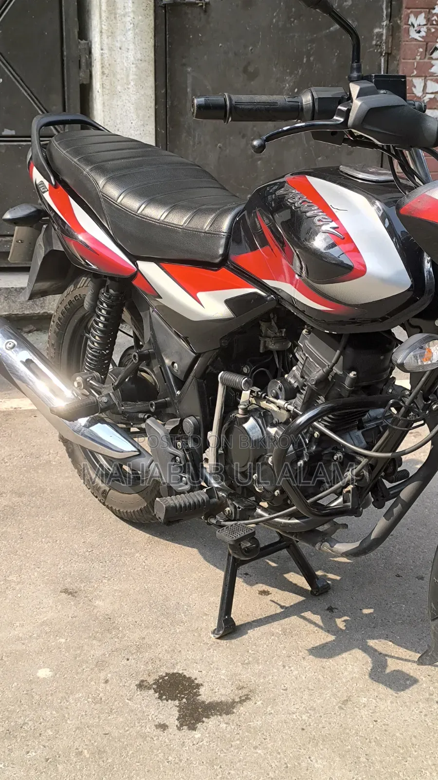 Bajaj Discover 110 2021 Black
