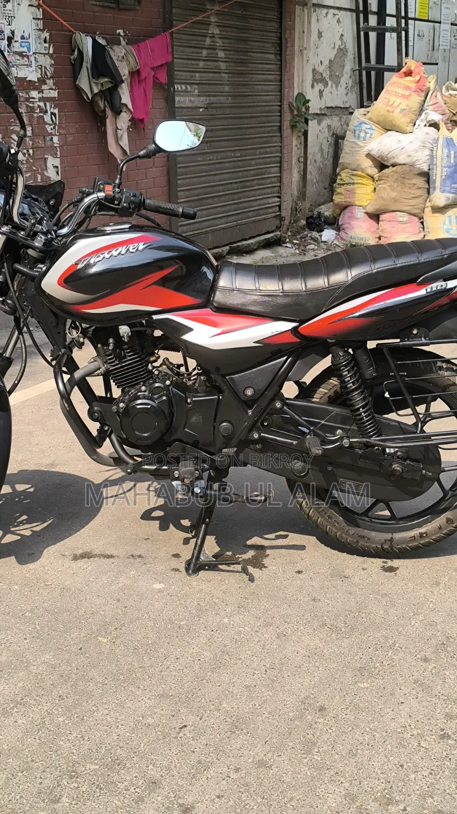Bajaj Discover 110 2021 Black