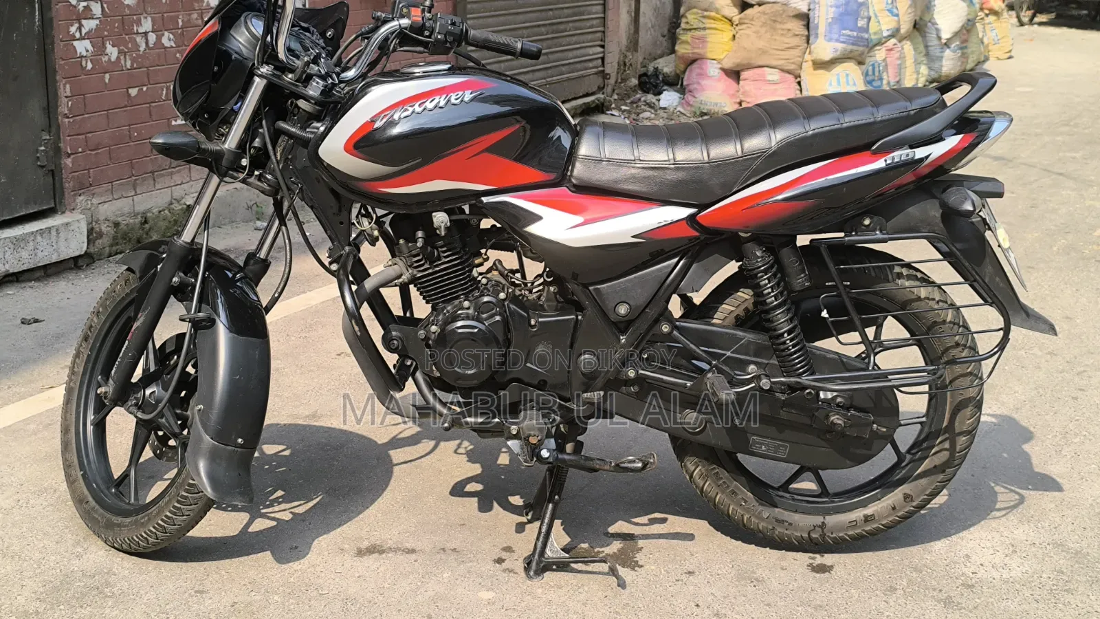 Bajaj Discover 110 2021 Black