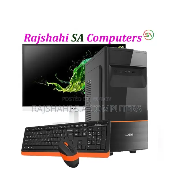 New Desktop Computer 8GB Intel Core I3 SSD 128GB